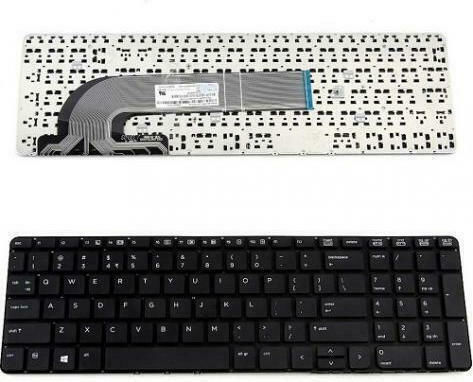 HP Laptop Keyboard for Probook 450/G0/450/G1/455/G1/470/G1 with Frame and English (US) Layout in Black Colour 40057US