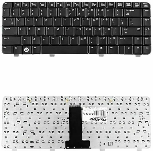 Qoltec Laptop Keyboard for DV2000 without Frame in Black Color 7569