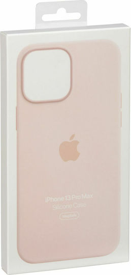 Apple Back Cover Silicone Chalk Pink (iPhone 13 Pro Max)