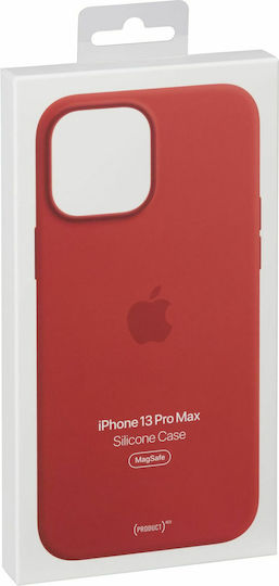 Apple Back Cover Silicone Product Red (iPhone 13 Pro Max)