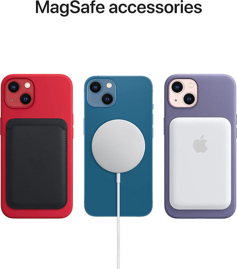 Apple Back Cover Leather Wisteria (iPhone 13 mini) MM0H3ZM/A | Skroutz.mt
