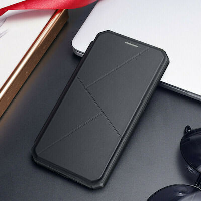 Dux Ducis Skin Pro Buchen Sie Synthetisches Leder / Kunststoff Schwarz (iPhone 13 Pro Max)