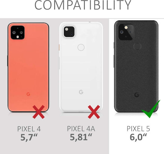KWmobile Back Cover Silicone 1.3mm Honey Yellow (Google Pixel 5)
