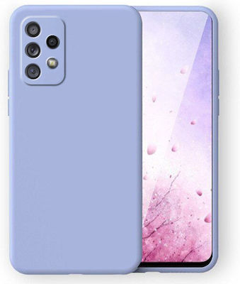 Sonique Liquid Coperta din spate Silicon violet deschis (Galaxy A52 / A52s) 46-61993