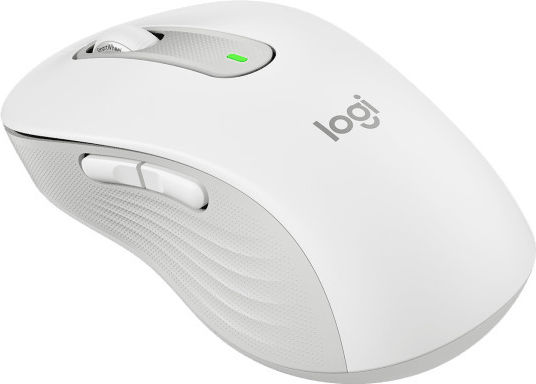 Logitech Signature M650 L Ασύρματο Bluetooth Ποντίκι Off-White