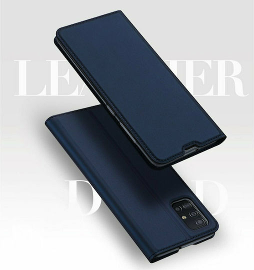 Dux Ducis Skin Pro Book Δερματίνης Navy Μπλε (Galaxy A71)