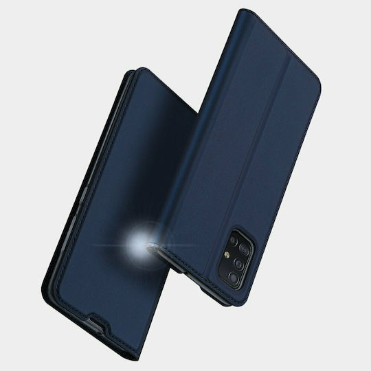 Dux Ducis Skin Pro Book Δερματίνης Navy Μπλε (Galaxy A71)