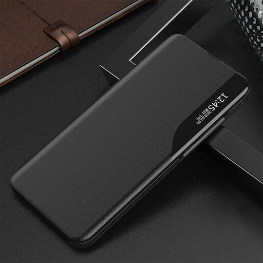 Hurtel Eco Leather View Book Synthetic Leather Black (Galaxy A72)