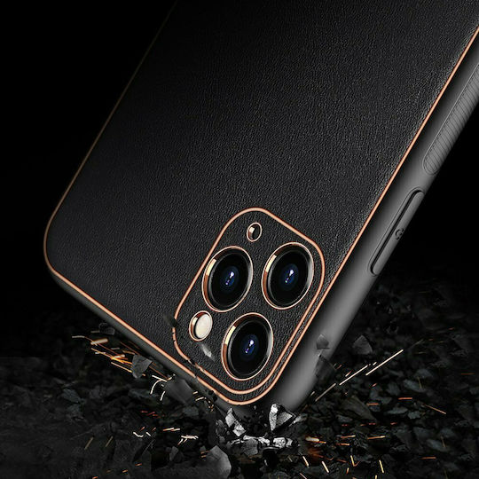 Dux Ducis Yolo Series Back Cover Δερματίνης Μαύρο (iPhone 12 Pro Max)