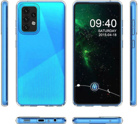 Hurtel Ultra Slim 0.5mm Back Cover Silicone 0.5mm Transparent (Redmi Note 10 5G / Poco M3 Pro)