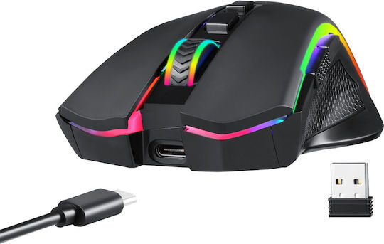 Redragon M602 RGB Gaming Ποντίκι 4000 DPI Μαύρο