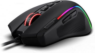 Redragon M612 Predator RGB Gaming Ποντίκι 8000 DPI Μαύρο