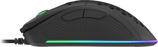 Genesis Krypton 555 RGB Gaming Ποντίκι 8000 DPI Μαύρο