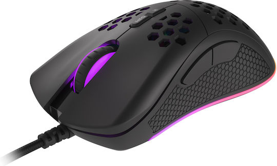 Genesis Krypton 555 RGB Gaming Ποντίκι 8000 DPI Μαύρο