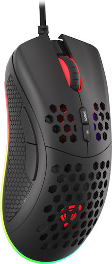 Genesis Krypton 555 RGB Gaming Ποντίκι 8000 DPI Μαύρο