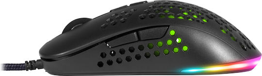 Defender Shepard GM-620L RGB Gaming Ποντίκι 12800 DPI Μαύρο