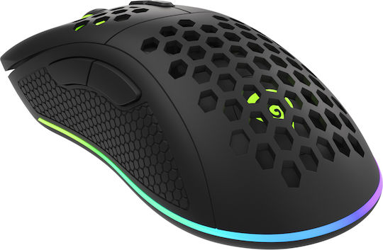 Genesis Zircon 550 Ασύρματο RGB Gaming Ποντίκι 8000 DPI Μαύρο