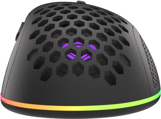 Genesis Zircon 550 Ασύρματο RGB Gaming Ποντίκι 8000 DPI Μαύρο