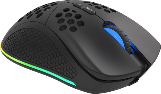 Genesis Zircon 550 Ασύρματο RGB Gaming Ποντίκι 8000 DPI Μαύρο