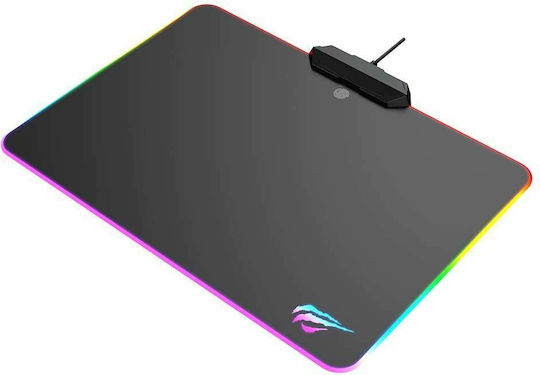 Havit HV-MP909 Gaming Mouse Pad Medium (350mm) με RGB Φωτισμό Μαύρο 21.01.0017