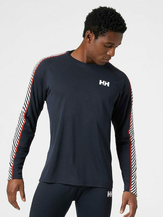 Helly Hansen Lifa Active Bluza termica pentru barbati cu maneci lungi Negru