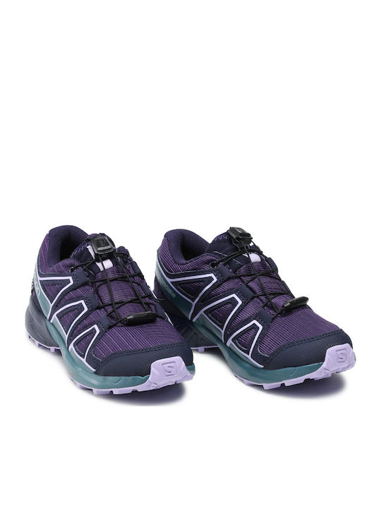 Speedcross Waterproof Kids Sports Shoes Running Slip-On Purple