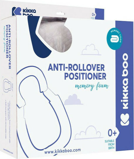 Kikka Boo Βρεφικό Μαξιλάρι Φωλιά Memory Foam Anti-Rollover Positioner Dots Γκρι 60x40εκ.