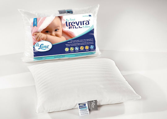 La Luna My First Trevira Baby Sleep Pillow White 35x45cm