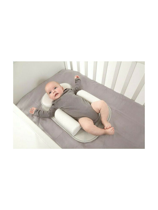 Doomoo Pernă pentru bebeluși cu reducerea spațiului Multi Sleep Alb