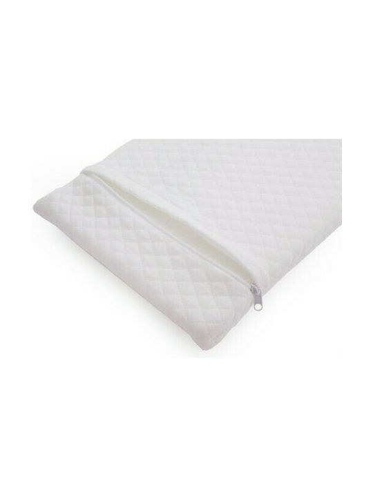 Kikka Boo Βρεφικό Μαξιλάρι Ύπνου Memory Foam My Little Bear Ventilated Λευκό 23x40εκ.