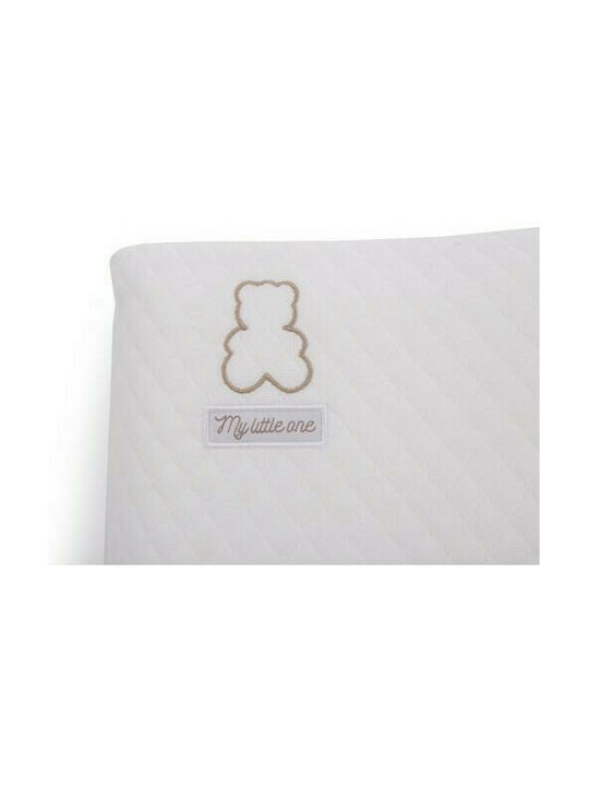 Kikka Boo Βρεφικό Μαξιλάρι Ύπνου Memory Foam My Little Bear Ventilated Λευκό 23x40εκ.