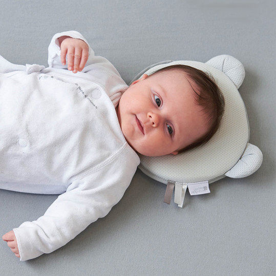 Candide Βρεφικό Μαξιλάρι Πλαγιοκεφαλίας Memory Foam P'tit Panda Air Λευκό 21x19εκ.