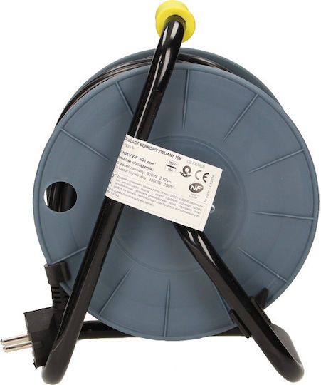 Orno Cablu de prelungire 4 locuri cu cablu de 15m Diametru 3 x 1mm² Galbenă