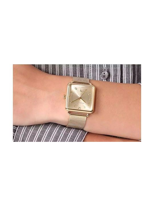 Michael Kors Brenner Watch with Gold Metal Bracelet