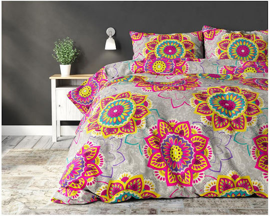 Sleep Time Σετ Υπέρδιπλη 240x220cm Lobna Ροζ
