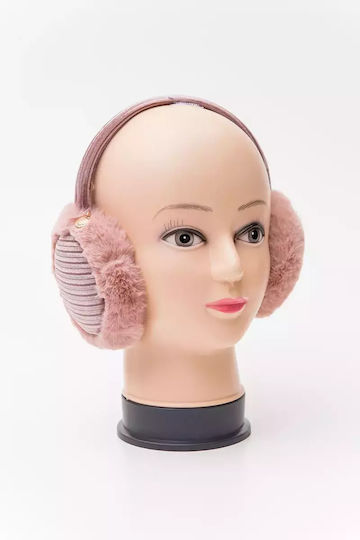 Γυναικείο Fleece Earmuff σε Ροζ χρώμα