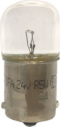Trifa Lamps Motorcycle BA15S / R5W Halogen 24V 5W 1pcs