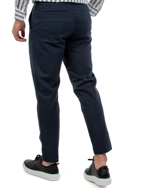 Ted Baker Men's Trousers Chino Elastic in Slim Fit Navy Blue