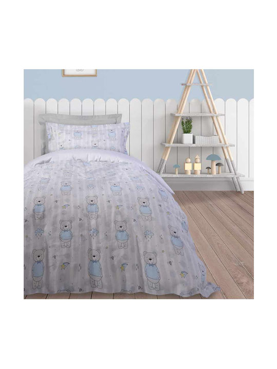 Das Home Seturi de cearșafuri Single Bumbac 4767 Ciel 170x260cm 3buc