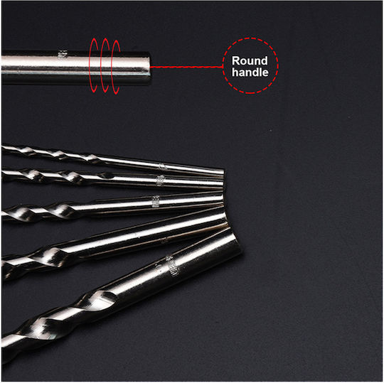 Harden Satz 5 Diamantbohrer Hartmetall mit Zylindrischem Schaft für Gemäuer