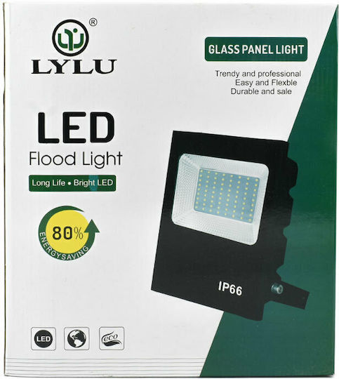 Wasserdicht LED Flutlicht 100W Kaltweiß 6000K IP66