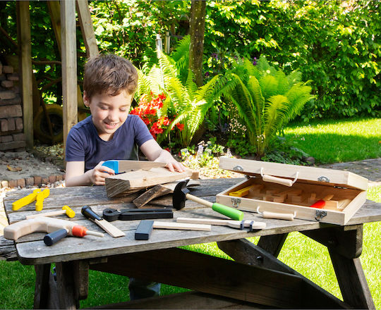 New Classic Toys Rollenspielzeug Werkzeugset aus Holz 10Stück