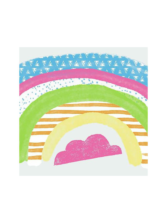 RoomMates Decor Autocolant Decorativ pentru Copii Perete Rainbow 84.84x42.41buc 4buc