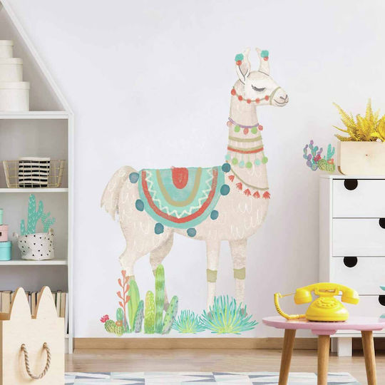 RoomMates Decor Autocolant Decorativ pentru Copii Perete Watercolor Llama 67x98buc 28buc