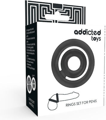 Addicted Toys Potenz C-ring Black