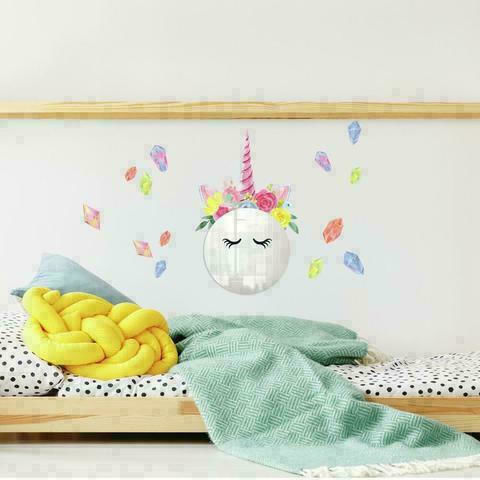 RoomMates Decor Παιδικό Διακοσμητικό Αυτοκόλλητο Τοίχου Μονόκερος 46x48εκ.