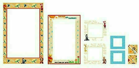 OIKOPEN Kids Wall Sticker Winnie the Pooh 6pcs