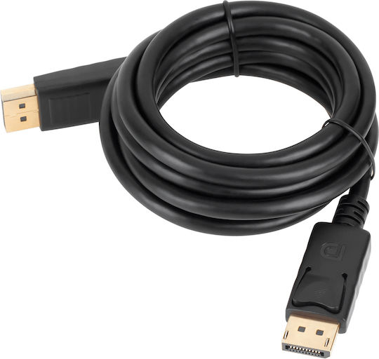 Cabletech Kabel DisplayPort-Stecker - DisplayPort-Stecker 3m Schwarz (DM-2855-3)