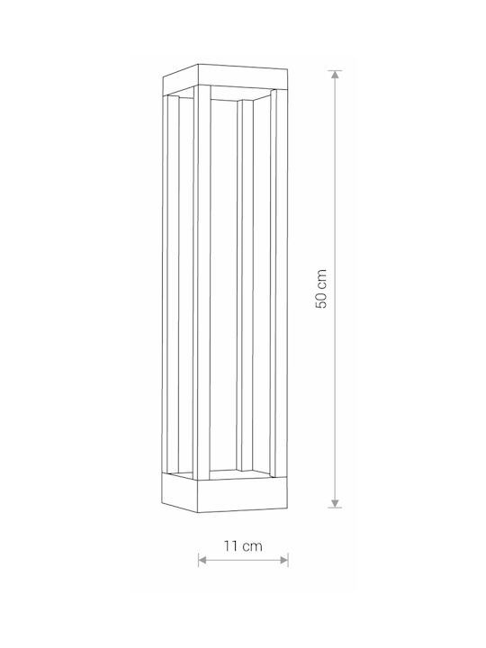 Nowodvorski Structure Lantern LED 13W 50x11cm