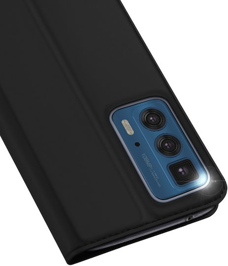 Dux Ducis Skin Pro Book Δερματίνης Μαύρο (Edge 20 Pro)